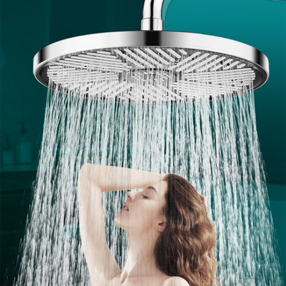 10 Inch Rain Shower Head, High Pressure Rainfall Waterfall Detachable Bathroom