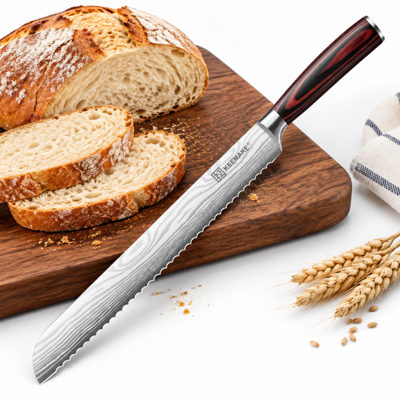 10-Inch Serrated Bread for Sourdough and Homemade Artisan Breads