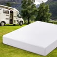 thumbnail image 1 of 10 Inch Short King RV Mattress with Tencel Cover, Top Green Tea/Gel Cooling Memory Foam for Camper/Truck/Trailer, Provides Extra Firm Support for Back Pain, Certified in the USA.75" x 72", 1 of 12