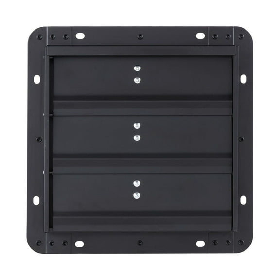 10 Inch Shutter Exhaust Fan - 900 CFM Wall Mounted Attic Vent with Speed Controller - Heavy Duty Steel, Low Noise for Garage, Shed, Greenhouse