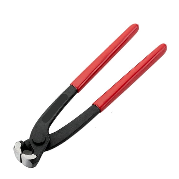 10-Inch Single-Ear Stepless Clamp Pliers - Manual Crimping Tool for Oil & Water Pipe Installation