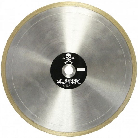 10 Inch Slayer Continuous Rim Diamond For Glass