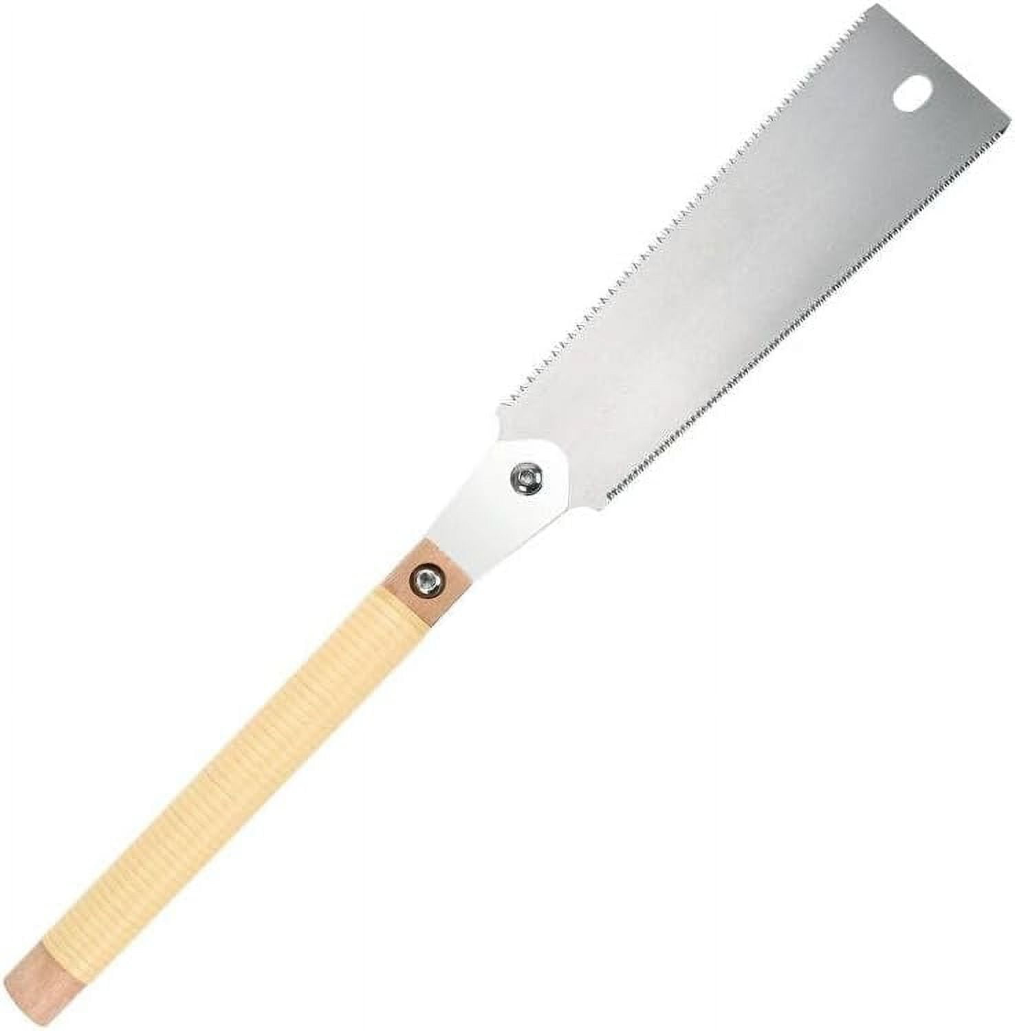 10 Inch Small Woodworking Pull Saw, SK5 Blade Japanese Saw for Crafts, Hobbies, DIY, Non-Slip Wooden Handle Garden Pruning Saw, Sharp and Lightweight Woodworking Tools