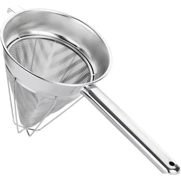 10-Inch Stainless Steel Fine Mesh Chinois Strainer