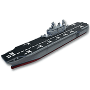 10-Inch Tarawa-Class Amphibious Assault Ship Model   Amphibious Power Projection   Classic Naval Desktop Display & Military Collector Series