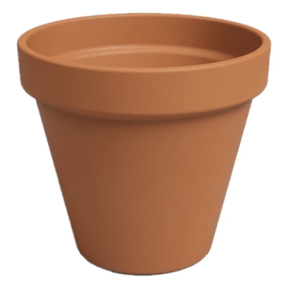 Artevasi 10 inch Terracotta Clay Pot with Drainage Hole To Prevent Over Watering