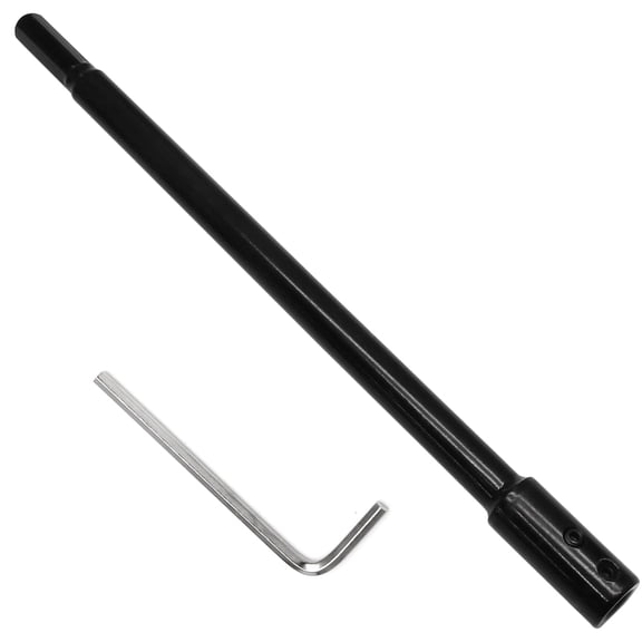10-Inch Tools Hole Saw Extension Chuck, 3/8-Inch Hex Shank Reducing Locking Impact Extension, Heavy-Duty Drill Bit for Construction Workers/Professionals