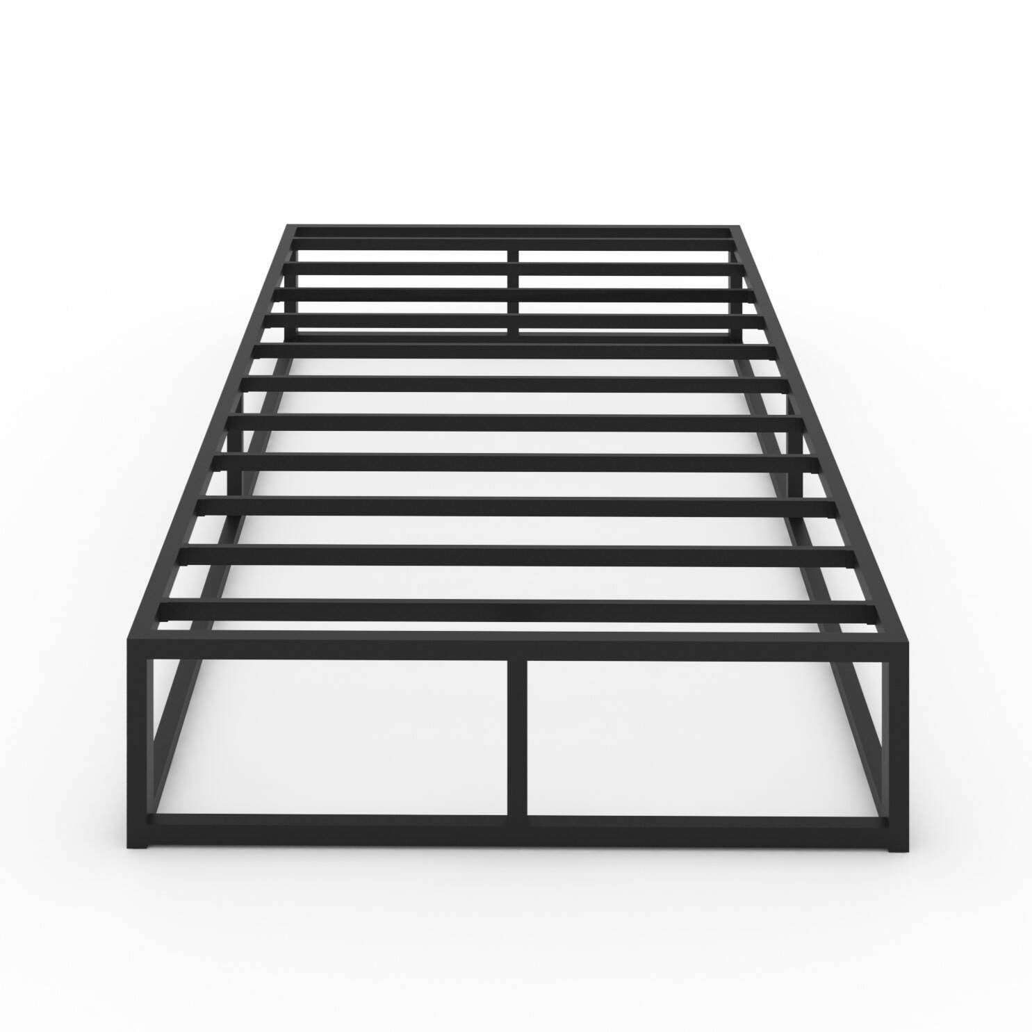 Yitong Angel 10 Inch Twin Bed Frame, Steel Slat Support, Low Profile, No Box Spring Needed, for