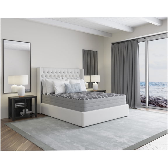 10 Inch Twin Firm Mattress, CertiPUR-US Certified, Copper Gel Memory Foam, Ice Cool Cover, Cooling Support, USA Made