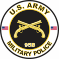 thumbnail image 1 of 10 Inch U.S. Army MOS 95B Military Police, 1 of 1