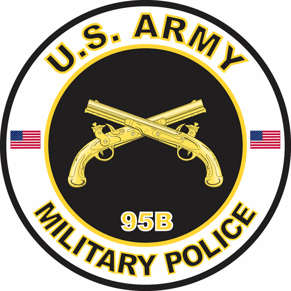 10 Inch U.S. Army MOS 95B Military Police