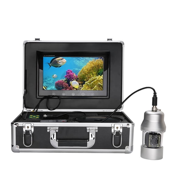 10 Inch Underwater Fishing Video Camera Fish Finder 38 LEDs 360 Degree Rotating Camera 20m 50m 100m ,Fishing Observation Device