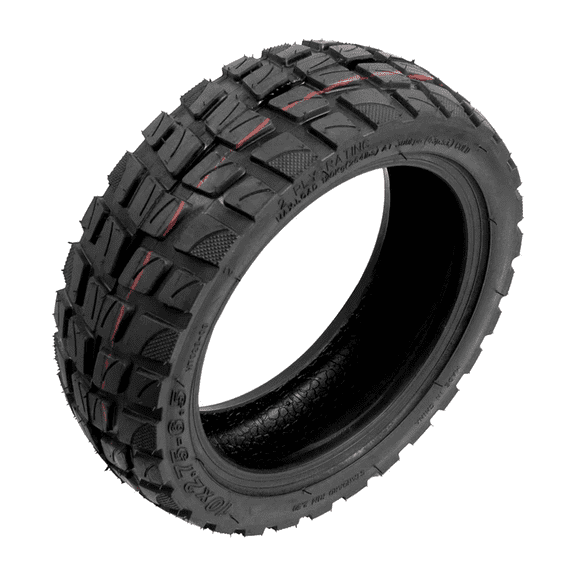 10 Inch Vacuum Tire 10x2.75-6.5 Off-road Tire Suitable for Speedway 5 Dualtron 3 Hover-1 Alpha Hiboy Titan PRO Electric Scooter, Fit for Slot 48mm Hub, Shockproof Super-Grip