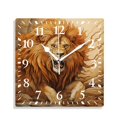 thumbnail image 1 of 10 Inch Wall Clock Battery Operated Silent Clock Decorative for Office, Kitchen, Outdoor, Living RoomKing Lion Exquisite, 1 of 4