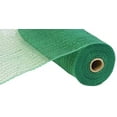 thumbnail image 1 of 10 Inch x 30 Feet Deco Poly Mesh Ribbon - Emerald Green Non Metallic : RE130206, 1 of 1