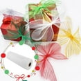 thumbnail image 1 of 10 Inch x 30 Feet Metallic Poly Deco Mesh Roll for Wreaths, Bows & Crafts - Flexible, Reusable Decorative Mesh Ribbon for Holiday Decor, Swags, and DIY Arts & Crafts Projects, 1 of 2
