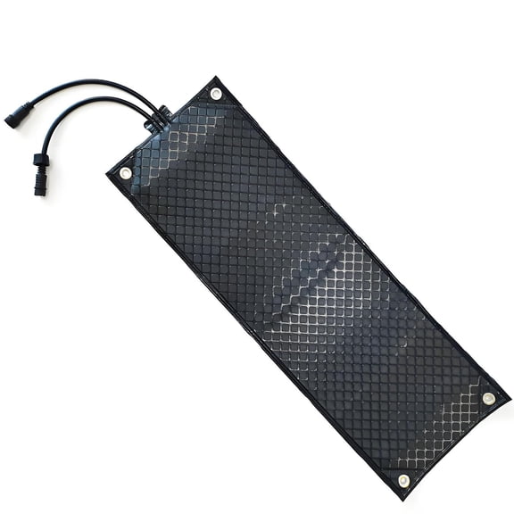10 Inch x 48 Inch Outdoor Snow Melting Mat, Anti-Slip Heated Walkway Mat Outside Ice Melt Mat for Doorway Stair Step Path Roof