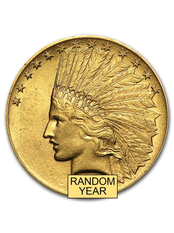 $10 Indian Gold Eagle AU (Random Year)