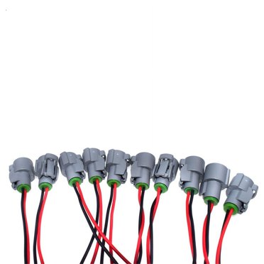 10 Pack IAT & Knock Sensor Wiring Harness Connector Pigtails For Honda/Acura