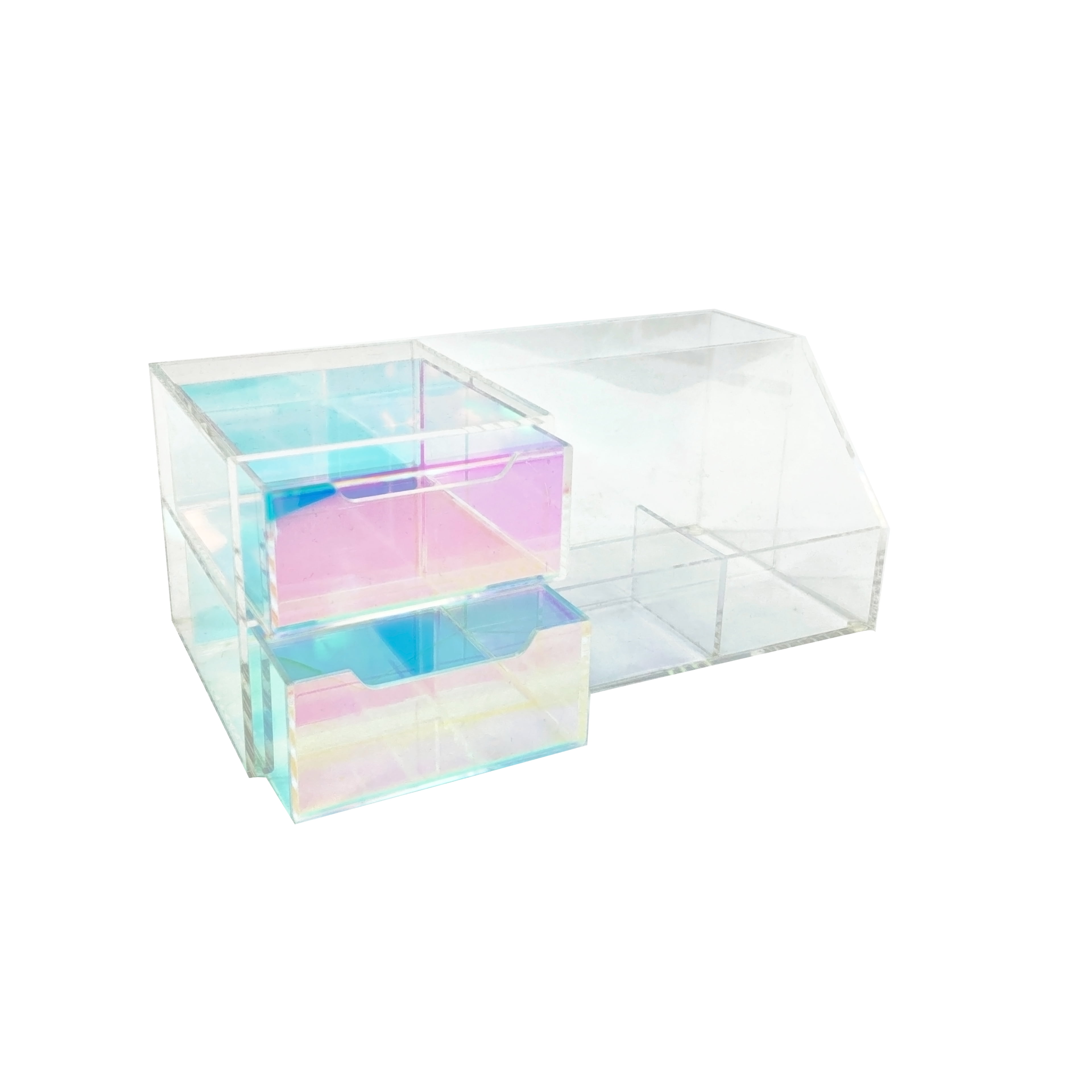 10" Iridescent Acrylic Desk Organizer by Ashland  - Spring Home Decor
