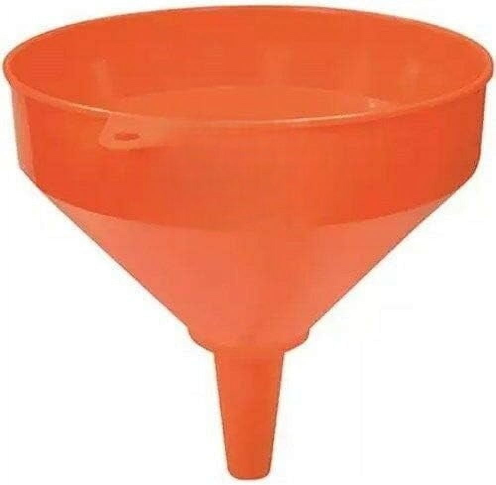 10" Jumbo Plastic Funnel for Kitchen, Car, Automotive Use - Oil Funnel for Gas, Car Oil, Lubricants and Fluids