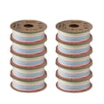 thumbnail image 1 of 10 KG Creality Hyper Rainbow PLA 3D Printing Filament High-speed 1.75mm Vibrant Short & Long Gradients 3D Printer Filaments-Rainbow, 1 of 8
