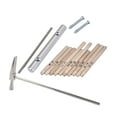 thumbnail image 1 of 10-Key Kalimba Thumb Piano Replacement with Tune Hammer - DIY Parts, 1 of 5