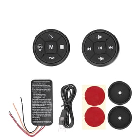 10Key Steering Wheel Media Button Wireless Bluetooth Remote Control Universal for Car