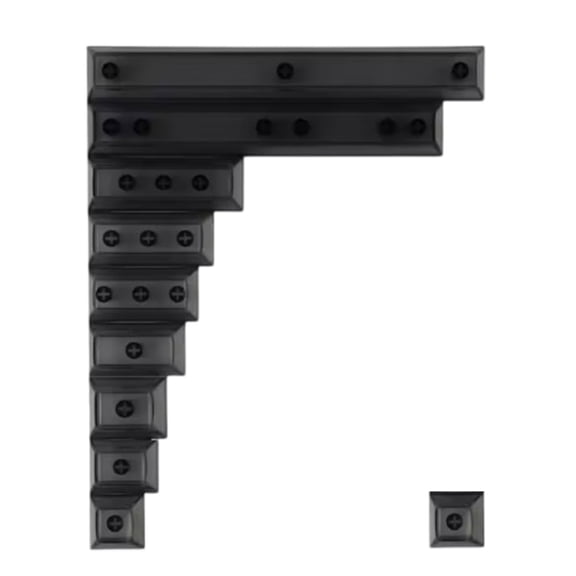 10 Key/pack Keycaps DSA Key Caps 1U 1.25U 1.5U 1.75U 2.25U 2.75U 6.25U 7U Keycaps For Keyboards