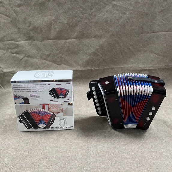 10 Keys Button Control Accordions Musical Instruments