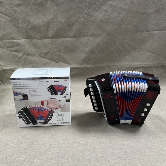 10 Keys Button Control Accordions Musical Instruments