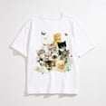thumbnail image 1 of 10 Kittens Unisex T Shirt | Premium, Hand-Dyed | Cat Graphic Tee, 1 of 8
