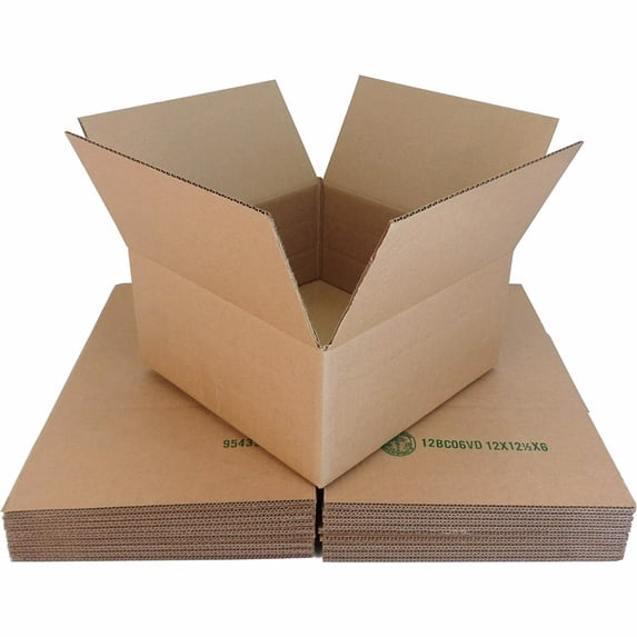10 Kraft Brown 10-40 Vinyl 12" Record Cardboard Multi-Depth Mailers #12BC06VD - Shipping Boxes / Containers (LP, 33RPM, Album)