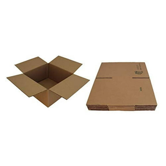 (10) Kraft Brown Record Boxes - Holds 60 of 12" Records or 200 of 7" Records. #12BC07