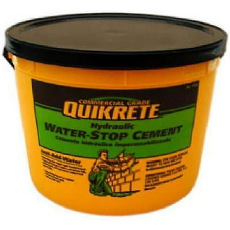 Quikrete Companies 10 LB Pail Hydraulic Water Stop Cement Rapid Setting