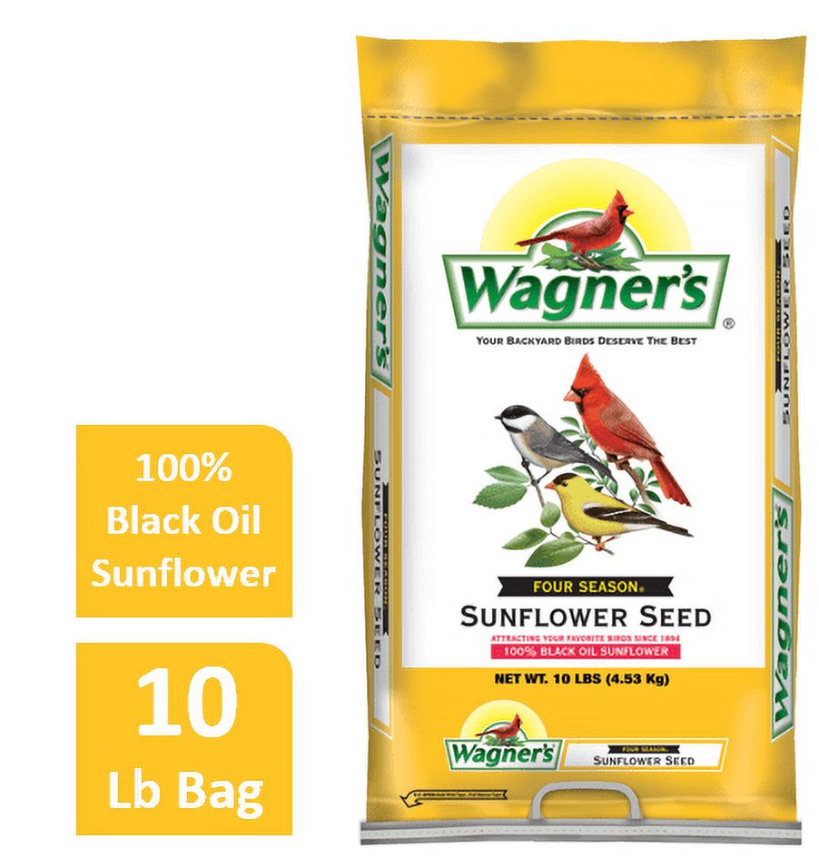 10 LB Wagner's Four Season Sunflower Wild Bird Food