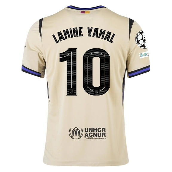 #10 Lamine Yamal Barcelona Soccer Jersey Home and Away 25/26