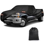 10-Layer All-Weather Waterproof Truck Cover, Universal Fit for Large Pickups, Indoor & Outdoor Use