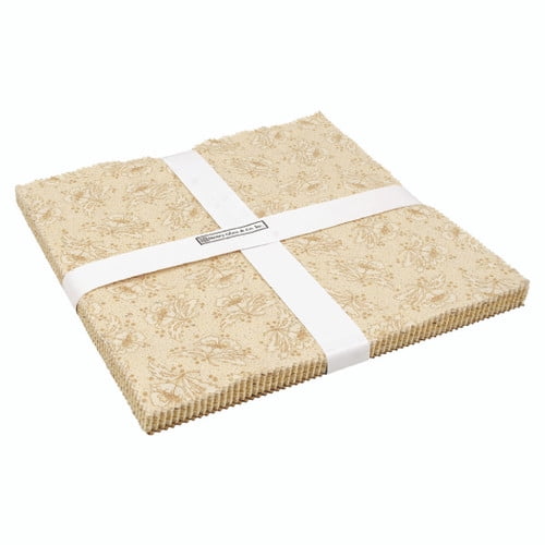 10" Layer Cake Squares - Butter Churn Basics by Kim Diehl for Henry Glass & Co., Inc. 10-Inch Stacker Fabric Bundle Quilter's Cotton Precuts (10X10SQ-BUTTERCHURN) M538.49