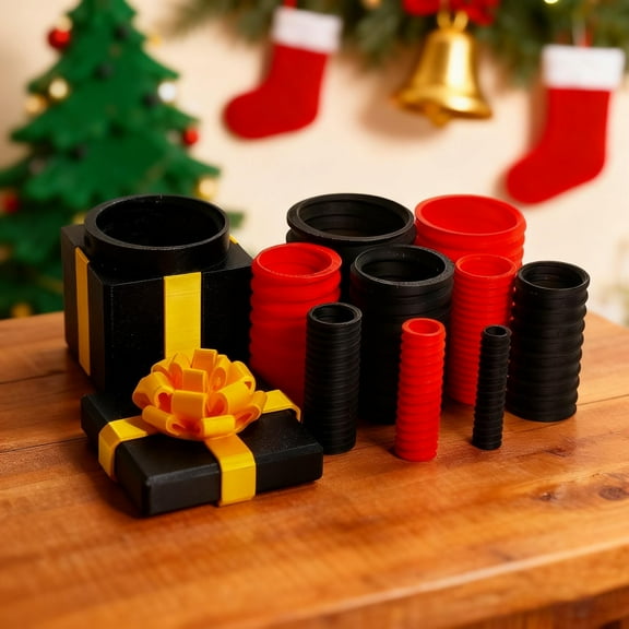 10-Layer Prank Gift Box for Cash, Crazy Nested Design, Hilarious Wrapping for Birthdays, Weddings, Christmas, and Special Events