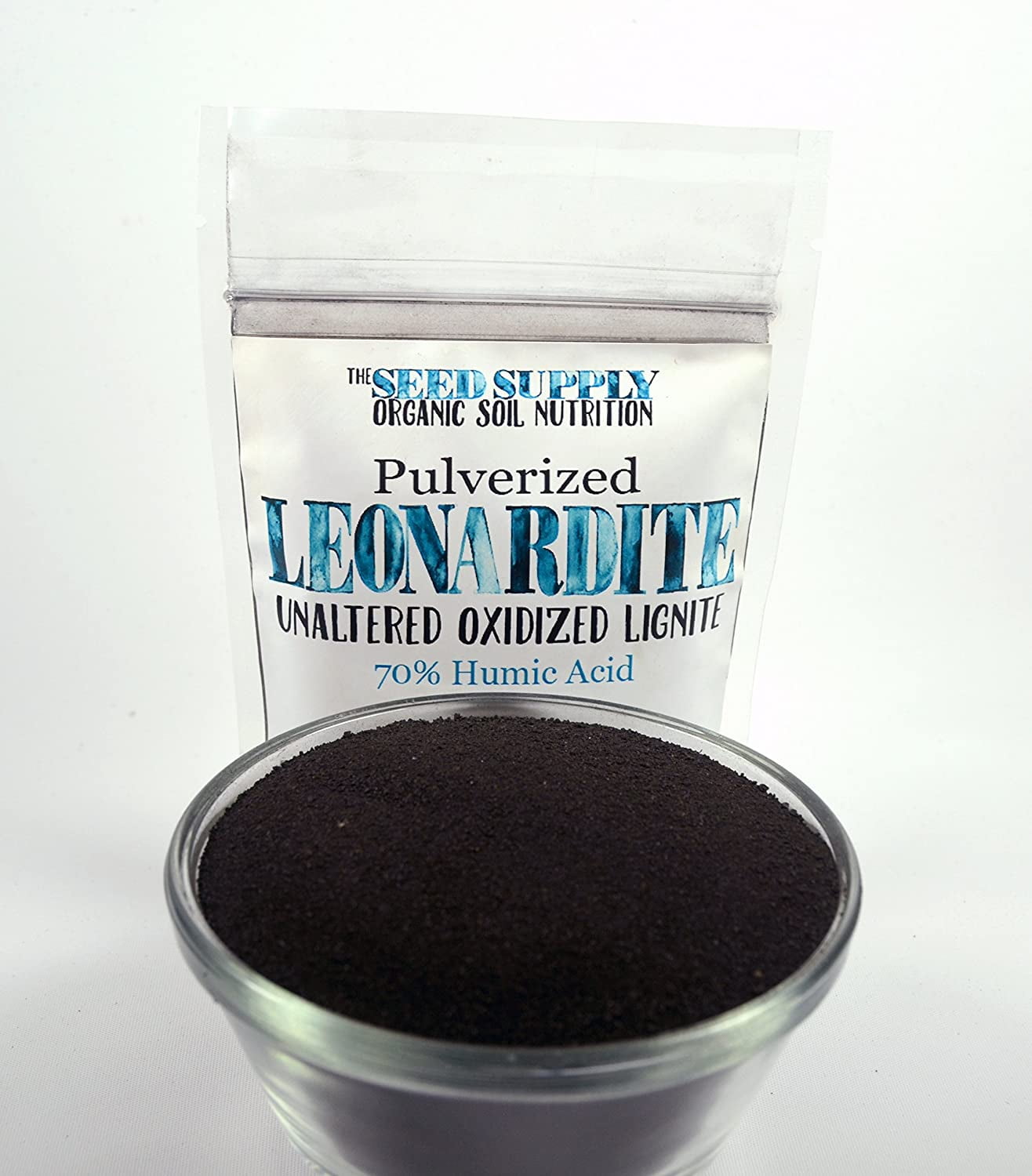 5 Pounds Leonardite Humic Acid Fertilizer - 70% Humic, Organic Soil Amendment