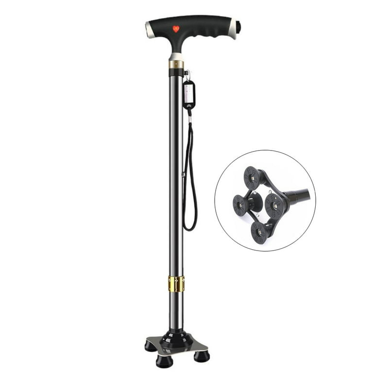 Aluminium Alloy Ultralight Walking Stick Adjustable Walking Cane For Elderly