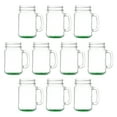 thumbnail image 1 of 10 Libbey Mason Jars with Handles Set, 16 oz. - Traditional style, High standard - Green, 1 of 5