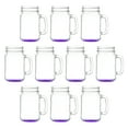 thumbnail image 1 of 10 Libbey Mason Jars with Handles Set, 16 oz. - Traditional style, High standard - Purple, 1 of 5