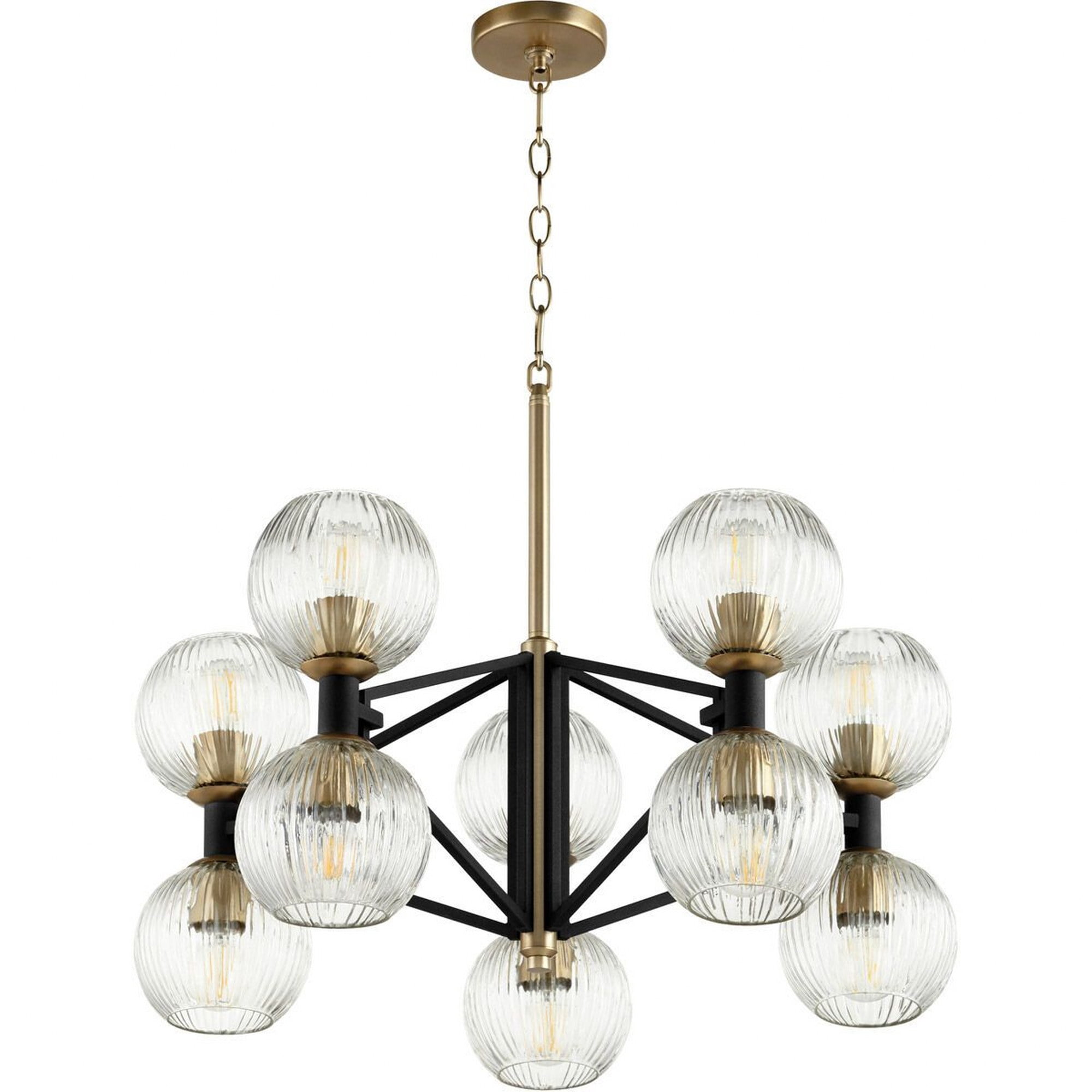 10965-Cyan lighting-Helios - 10 Light Chandelier - 28.5 Inches Wide by ...