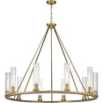 thumbnail image 1 of 10 Light Chandelier In Transitional Style-40 Inches Tall And 46 Inches Wide     -Traditional Installation Z-Lite 3031-10Rb, 1 of 2