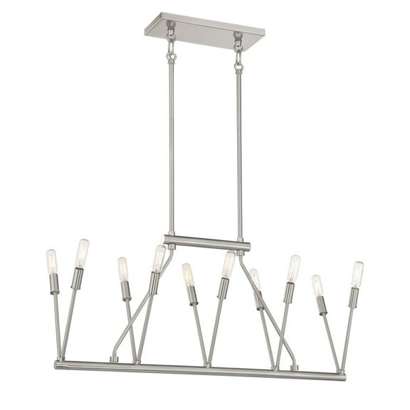 10 Light Island George Kovacs Lighting P1689-084