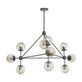 thumbnail image 1 of Dainolite - Domi - Ten Light Triangular Chandelier, 1 of 4