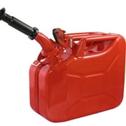 10 Liter Red Steel Wavian Jerry Can Spout Included