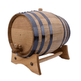 thumbnail image 1 of 10 Liters American White Oak Wood Aging Barrels | Age your own Tequila, Whiskey, Rum, Bourbon, Wine..., 1 of 6
